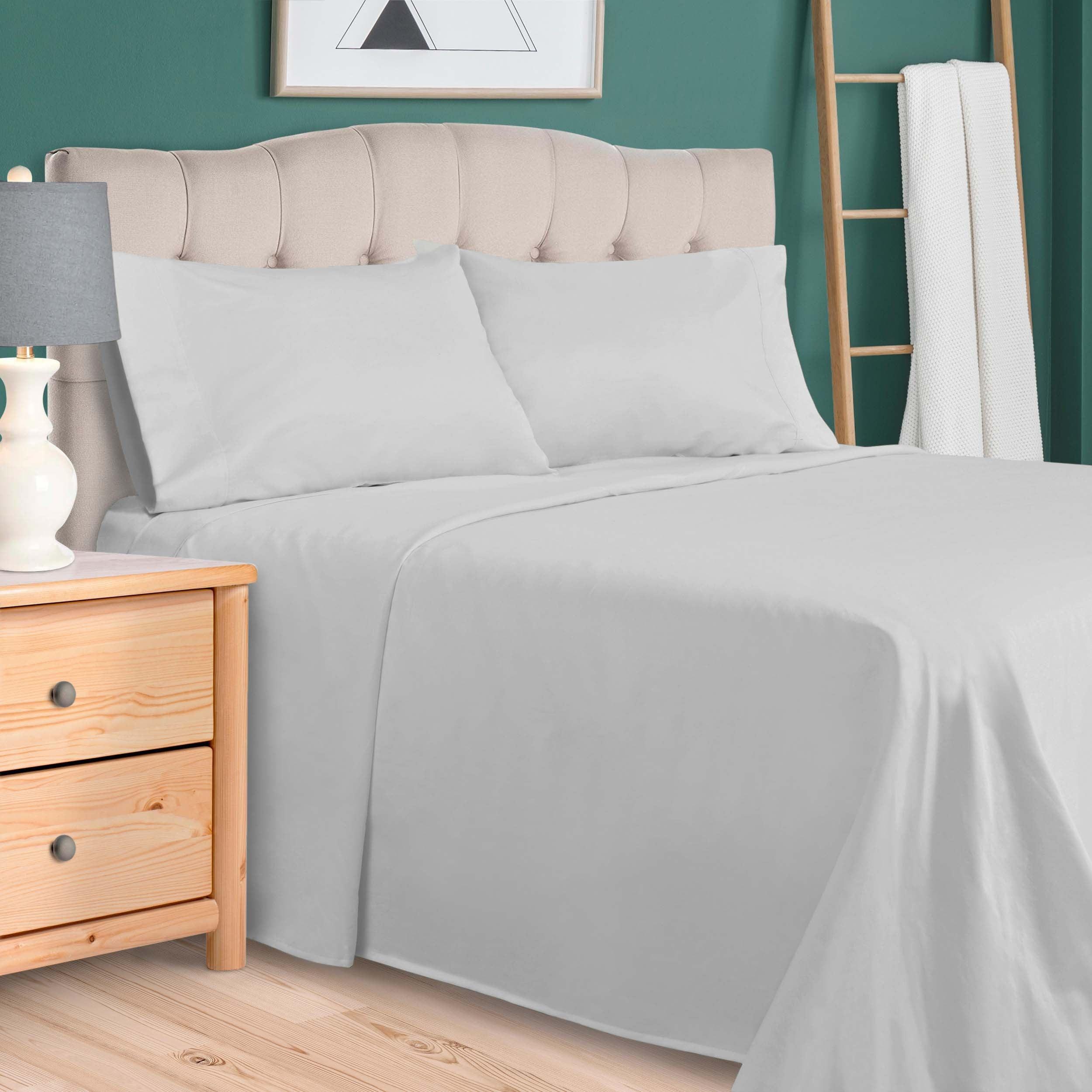 700 Thread Count Egyptian Cotton Sateen Bed Sheet Set - Egyptian Cotton Sheet Set by Superior Brand