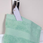 Egyptian Cotton Dobby Border Medium Weight Bath Towel Set of 4 - Egyptian Cotton Bath Towel by Superior Brand