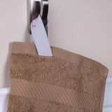 Egyptian Cotton Dobby Border Medium Weight Bath Towel Set of 4 - Egyptian Cotton Bath Towel by Superior Brand