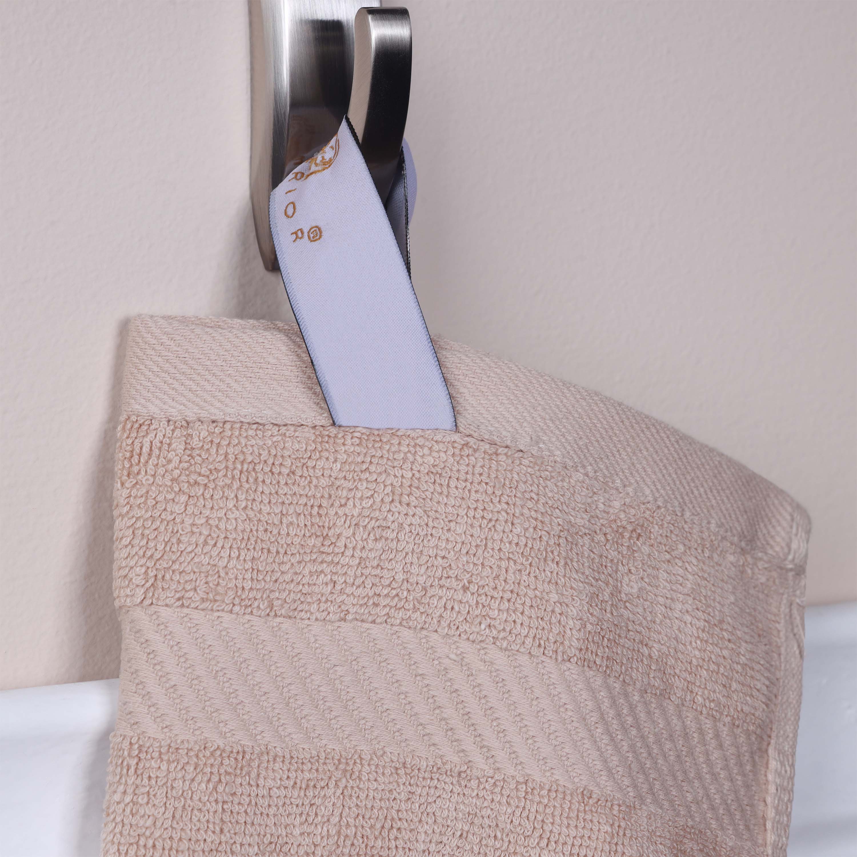 Egyptian Cotton Kendell Plush Towel Set 6 Piece - Egyptian Cotton Towel Set by Superior Brand