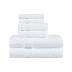 Egyptian Cotton Kendell Plush Towel Set 6 Piece - Egyptian Cotton Towel Set by Superior Brand