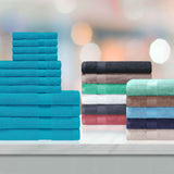 Egyptian Cotton Kendell Plush Towel Set 6 Piece - Egyptian Cotton Towel Set by Superior Brand