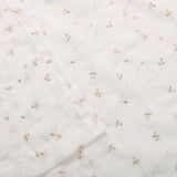 Embroidered Delicate Flower Sheer Grommet Curtain Panel Set - Sheer Curtains by Superior Brand