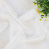 Embroidered Elegant Scroll Sheer Grommet Curtain Panel Set - Sheer Curtains by Superior Brand