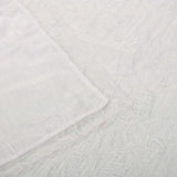 Embroidered Foliage Grommet Sheer Curtain Panel Set - Sheer Curtains by Superior Brand