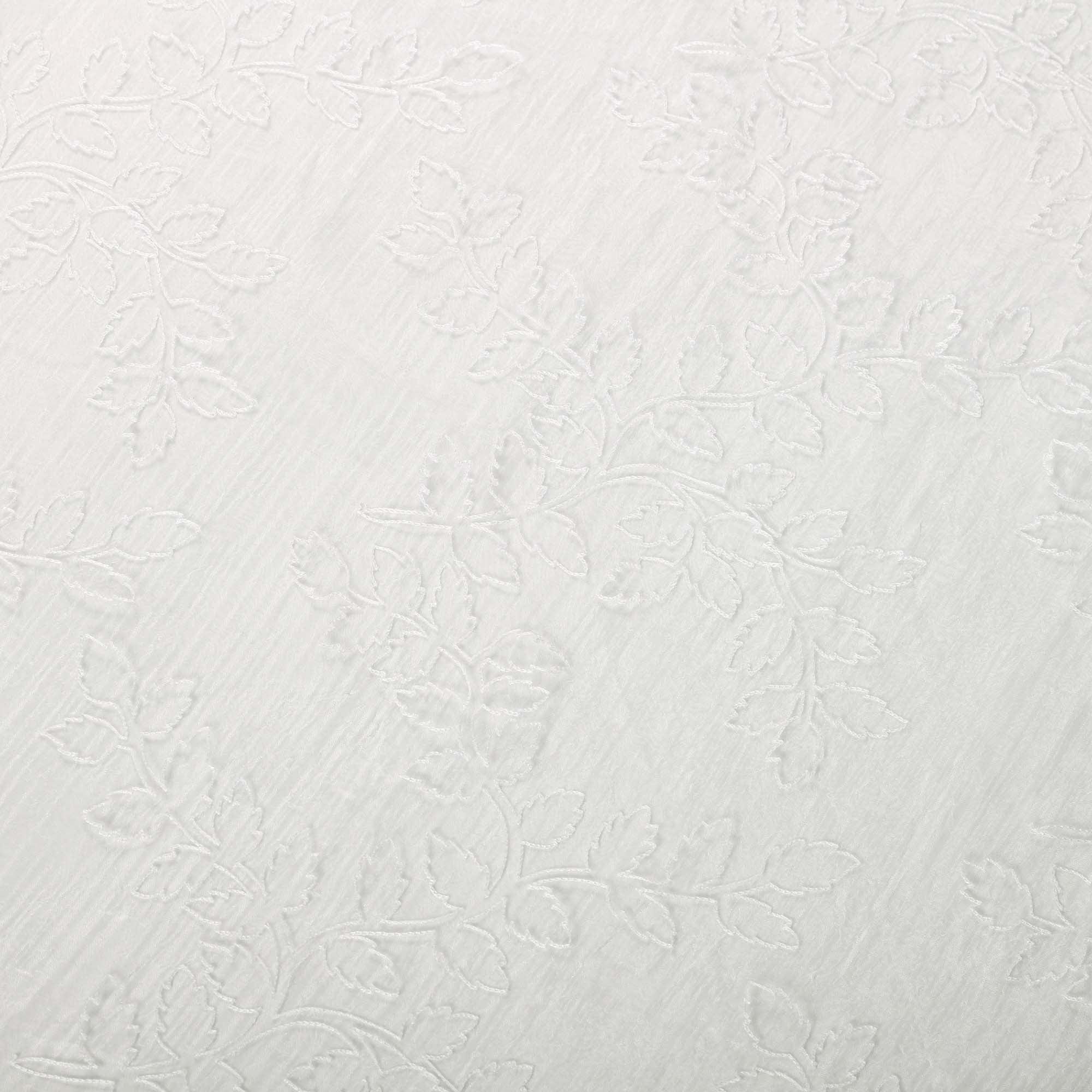 Embroidered Foliage Grommet Sheer Curtain Panel Set - Sheer Curtains by Superior Brand