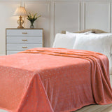 Fleece Plush Medium Weight Fluffy Soft Decorative Polka Dot Blanket - Blanket by Superior Brand