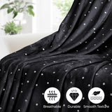 Fleece Plush Medium Weight Fluffy Soft Decorative Polka Dot Blanket - Blanket by Superior Brand