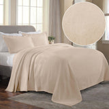 Florin Cotton Matelasse Weave Jacquard Scroll Medallion Bedspread Set - Bedspread by Superior Brand