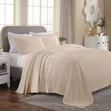 Florin Cotton Matelasse Weave Jacquard Scroll Medallion Bedspread Set - Bedspread by Superior Brand