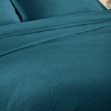 Florin Cotton Matelasse Weave Jacquard Scroll Medallion Bedspread Set - Bedspread by Superior Brand