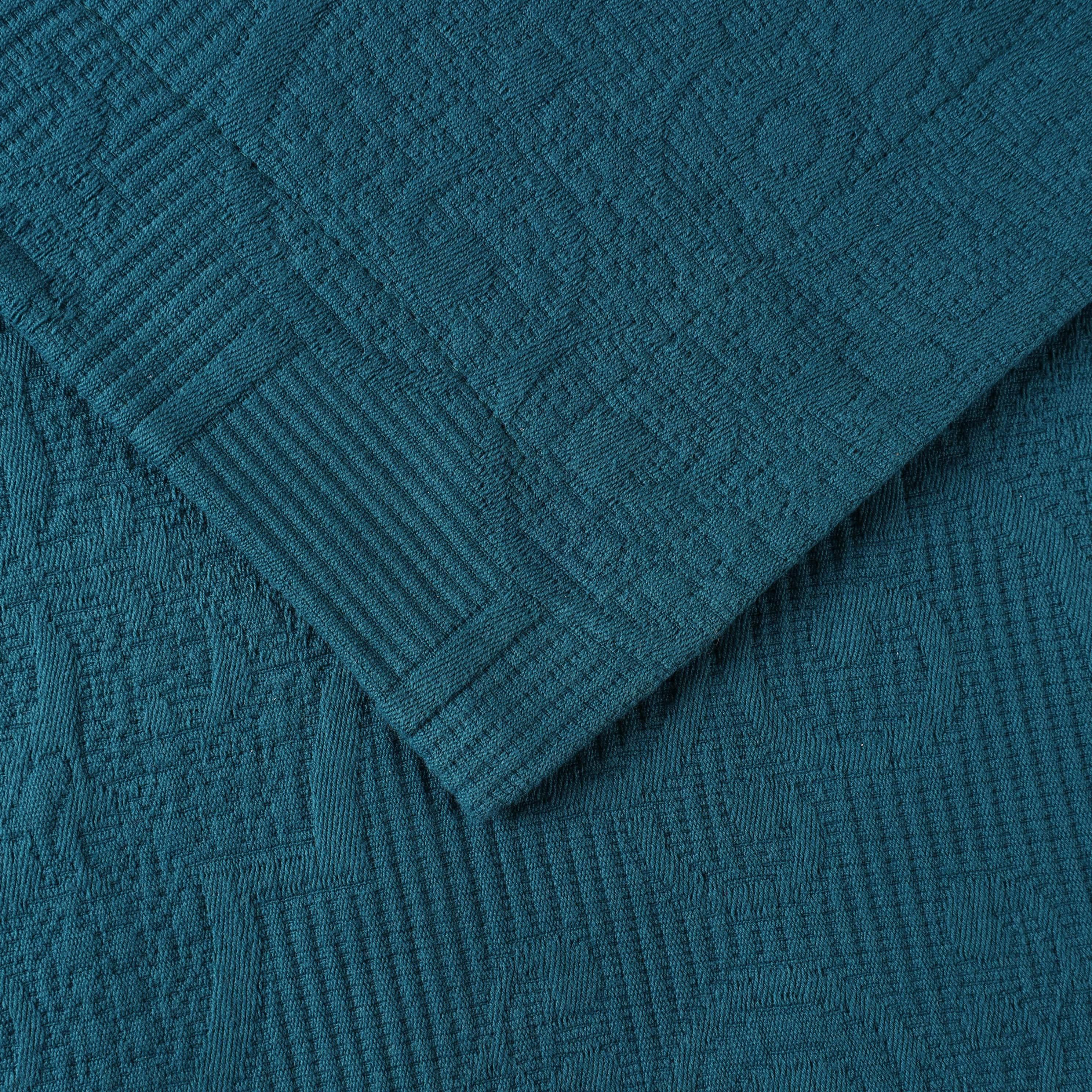 Florin Cotton Matelasse Weave Jacquard Scroll Medallion Bedspread Set - Bedspread by Superior Brand