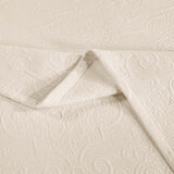 Florin Cotton Matelasse Weave Jacquard Scroll Medallion Bedspread Set - Bedspread by Superior Brand