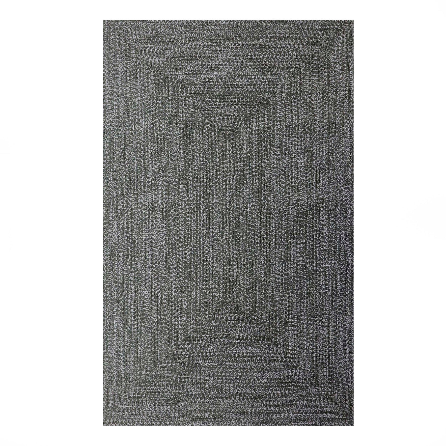 Superior Bohemian Multi-Toned Braided Patterned Indoor Outdoor Area Rug