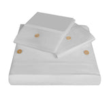 100% Organic Cotton Crisp Percale Duvet Cover Set - Duvet Cover Set by Superior Brand