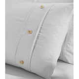 100% Organic Cotton Crisp Percale Duvet Cover Set - Duvet Cover Set by Superior Brand