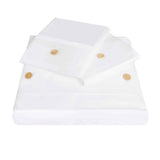 100% Organic Cotton Crisp Percale Duvet Cover Set - Duvet Cover Set by Superior Brand