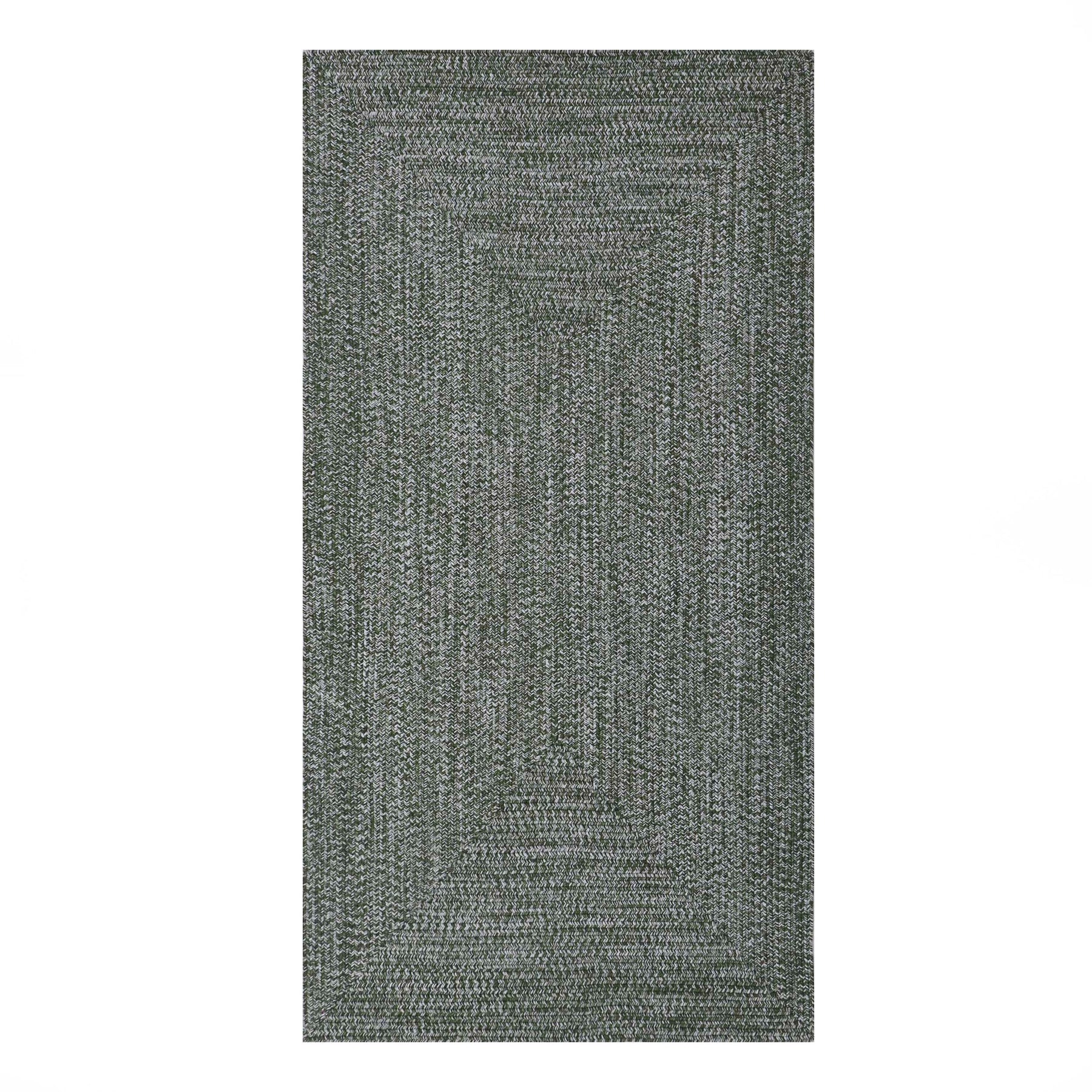 Superior Bohemian Multi-Toned Braided Patterned Indoor Outdoor Area Rug