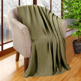 Lightweight Cotton Blanket – Metro Chevron, All-Season Bedding - Blanket by Superior Brand