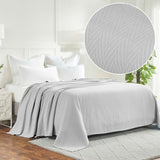 Lightweight Cotton Blanket – Metro Chevron, All-Season Bedding - Blanket by Superior Brand