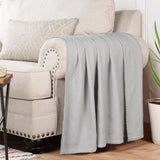 Lightweight Cotton Blanket – Metro Chevron, All-Season Bedding - Blanket by Superior Brand