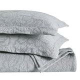 Cotton Bedspread Sets 3-Piece Hibiscus Floral Jacquard Matelassé - Bedspread by Superior Brand