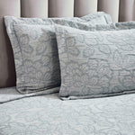 Cotton Bedspread Sets 3-Piece Hibiscus Floral Jacquard Matelassé - Bedspread by Superior Brand