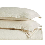 Cotton Bedspread Sets 3-Piece Hibiscus Floral Jacquard Matelassé - Bedspread by Superior Brand