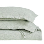 Cotton Bedspread Sets 3-Piece Hibiscus Floral Jacquard Matelassé - Bedspread by Superior Brand
