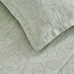 Cotton Bedspread Sets 3-Piece Hibiscus Floral Jacquard Matelassé - Bedspread by Superior Brand