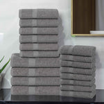 Highly Absorbent Eco-Friendly Soft Cotton 18 Piece Towel Set - Towel Set by Superior Brand