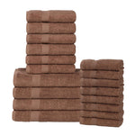 Highly Absorbent Eco-Friendly Soft Cotton 18 Piece Towel Set - Towel Set by Superior Brand