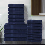 Highly Absorbent Eco-Friendly Soft Cotton 18 Piece Towel Set - Towel Set by Superior Brand