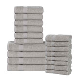 Highly Absorbent Eco-Friendly Soft Cotton 18 Piece Towel Set - Towel Set by Superior Brand
