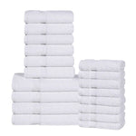 Highly Absorbent Eco-Friendly Soft Cotton 18 Piece Towel Set - Towel Set by Superior Brand