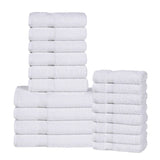 Highly Absorbent Eco-Friendly Soft Cotton 18 Piece Towel Set - Towel Set by Superior Brand