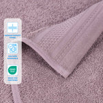 Cotton Waffle Border Towel Set 12-Piece - Honeycomb - Towel Set by Superior Brand