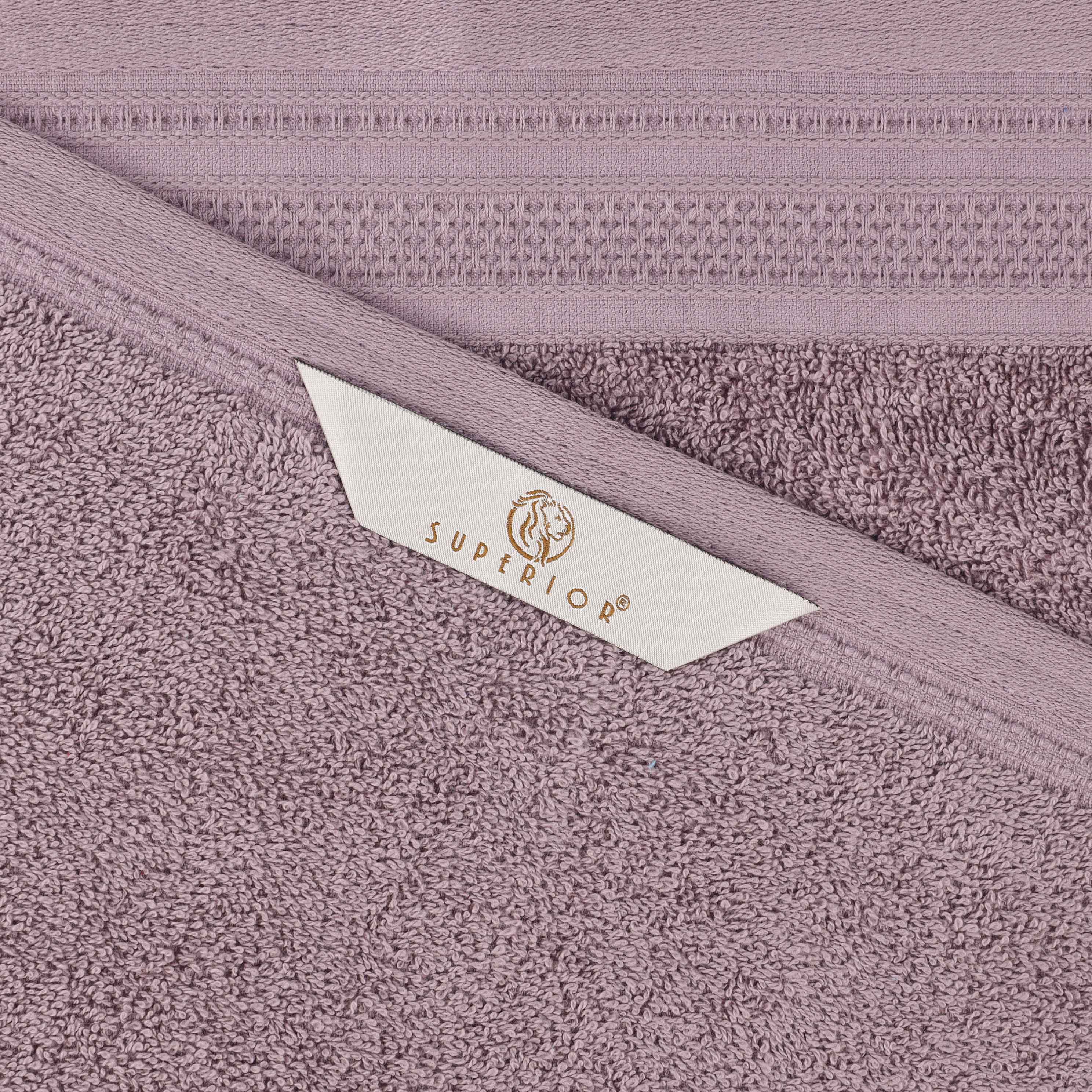 Cotton Waffle Border Towel Set 12-Piece - Honeycomb - Towel Set by Superior Brand