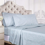 600 Thread Count Paisley Cotton Sheets - Deep Pocket - Sheet Set by Superior Brand