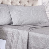 600 Thread Count Paisley Cotton Sheets - Deep Pocket - Sheet Set by Superior Brand