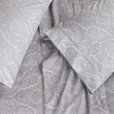600 Thread Count Paisley Cotton Sheets - Deep Pocket - Sheet Set by Superior Brand