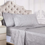 600 Thread Count Paisley Cotton Sheets - Deep Pocket - Sheet Set by Superior Brand