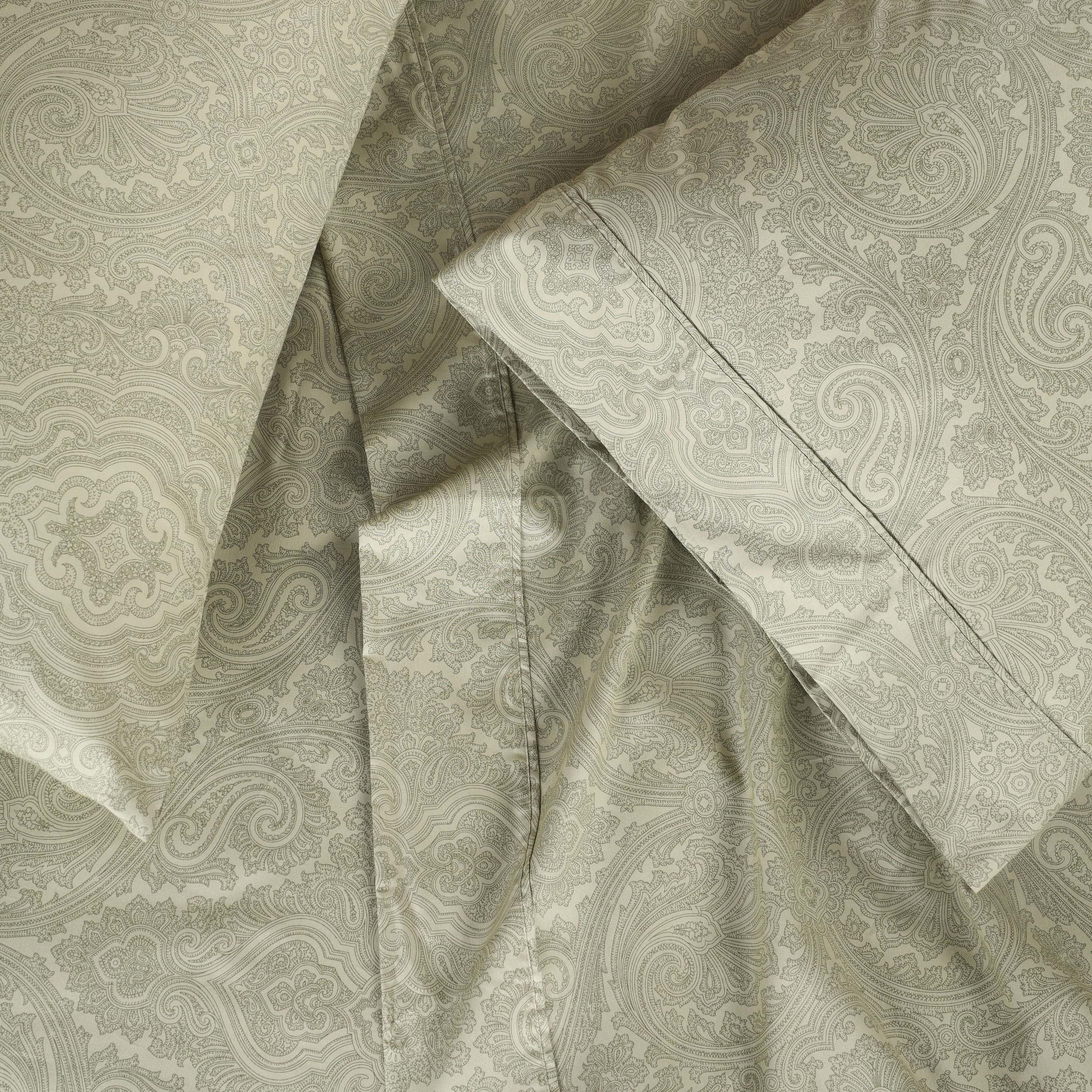 600 Thread Count Paisley Cotton Sheets - Deep Pocket - Sheet Set by Superior Brand