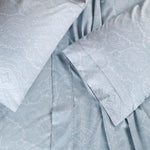 600 Thread Count Paisley Cotton Sheets - Deep Pocket - Sheet Set by Superior Brand