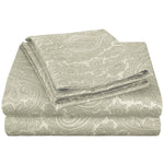 600 Thread Count Paisley Cotton Sheets - Deep Pocket - Sheet Set by Superior Brand