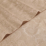 600 Thread Count Paisley Cotton Sheets - Deep Pocket - Sheet Set by Superior Brand