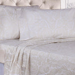 600 Thread Count Paisley Cotton Sheets - Deep Pocket - Sheet Set by Superior Brand