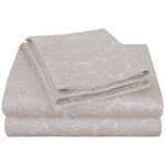 600 Thread Count Paisley Cotton Sheets - Deep Pocket - Sheet Set by Superior Brand