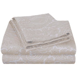 600 Thread Count Paisley Cotton Sheets - Deep Pocket - Sheet Set by Superior Brand