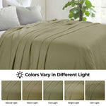 Jena Cotton Textured Chevron Lightweight Woven Blanket - Blanket by Superior Brand